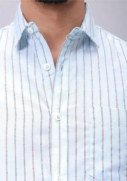 Slim Fit Casual Long Sleeve Shirt For Men