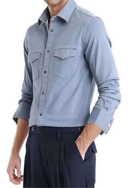Mens Regular fit long sleeve Plain Shirt