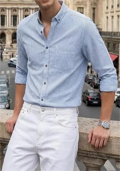 Classic Fit Casual Shirt For Men