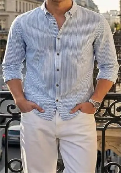 Classic Fit Casual Shirt For Men