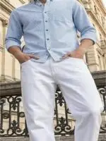 Classic Fit Casual Shirt For Men