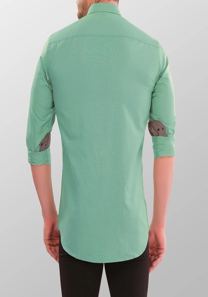 Spread Collar Regular Fit Formal Shirt For Men