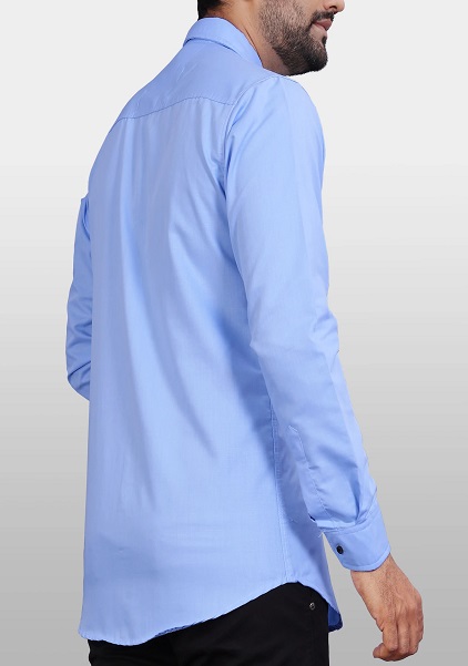 Button Down Collar Formal Regular Fit Shirt For Men