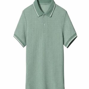 Premim Soft Fabric Short Sleeve Polo Neck Tshirt