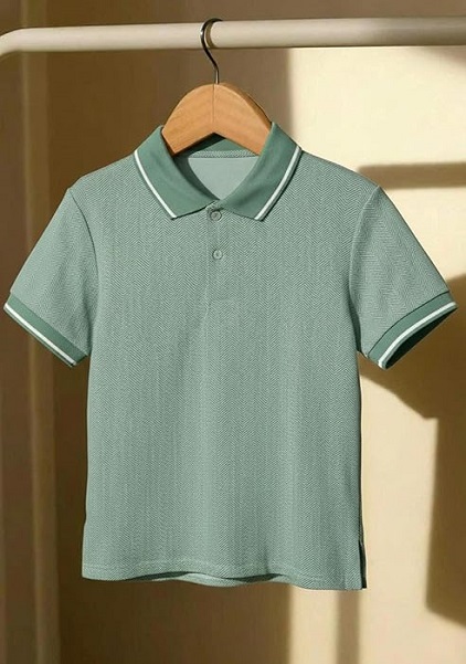 Premim Soft Fabric Short Sleeve Polo Neck Tshirt