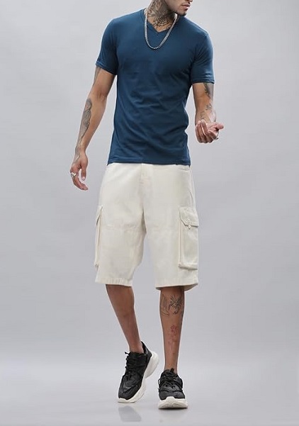 V Neck Plain Tshirt Premium Quality Fabric