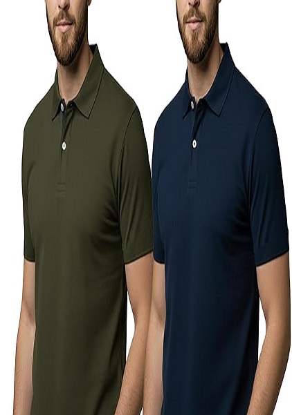 Polo Neck Tshirt For Man (Combo Pack)