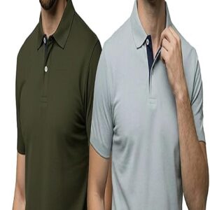 Polo Combo T-shirt For Men Regular Fit Combo Pack