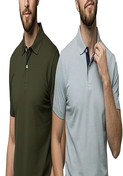 Polo Combo T-shirt For Men Regular Fit Combo Pack