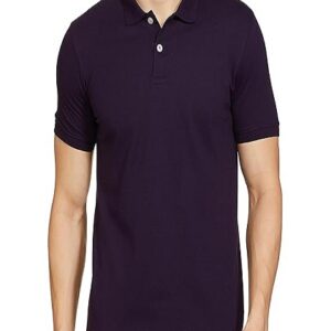 Polo Neck T-Shirt For Men Cotton Relaxed Fir Half Sleeves