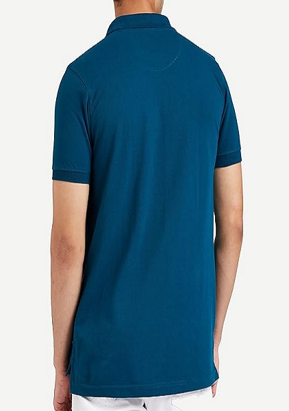Regular Fit Polo Collar Neck T-shirt For Men