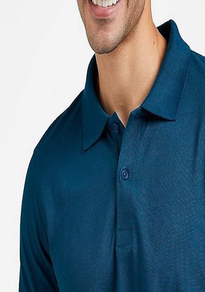 Regular Fit Polo Collar Neck T-shirt For Men