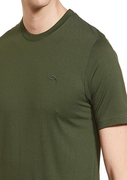 Crew neck Solide Lounge Half Sleeve Tshirt For Men