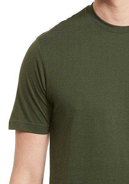 Crew neck Solide Lounge Half Sleeve Tshirt For Men