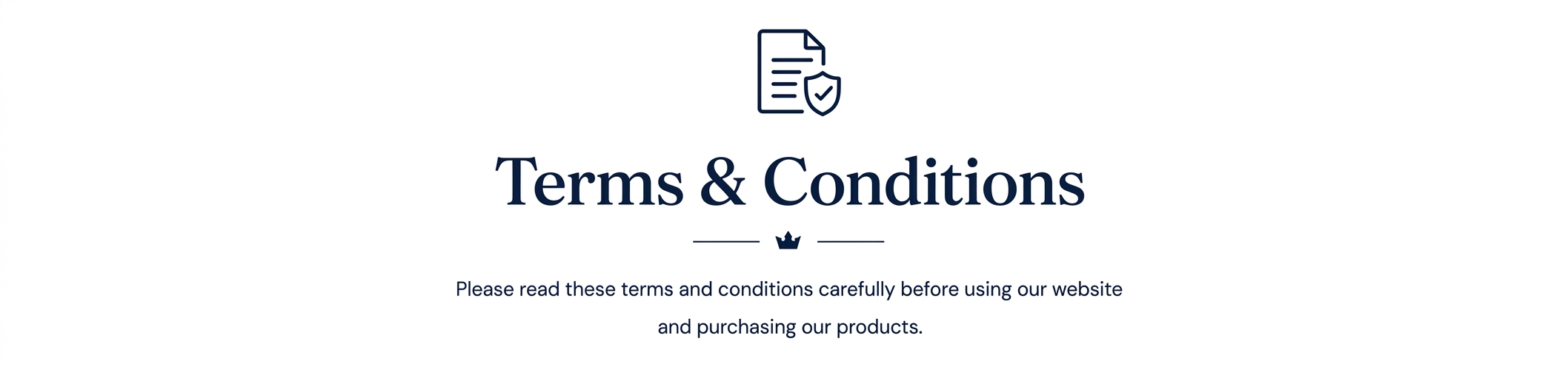 Terms & Conditions