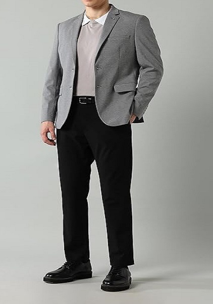 Classic Regular Firt Blazer For Men Button Closure Notch Lapel Collar