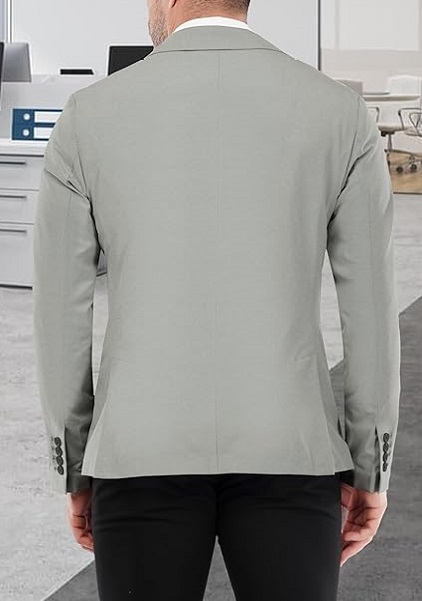 Casual Blazer Slim Fit Notch Collar Premium Fabric  Designed For Summers