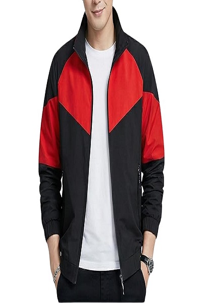 MensRegular Fit Jacket Secure Zipper Pocket And Ulter Light Protection