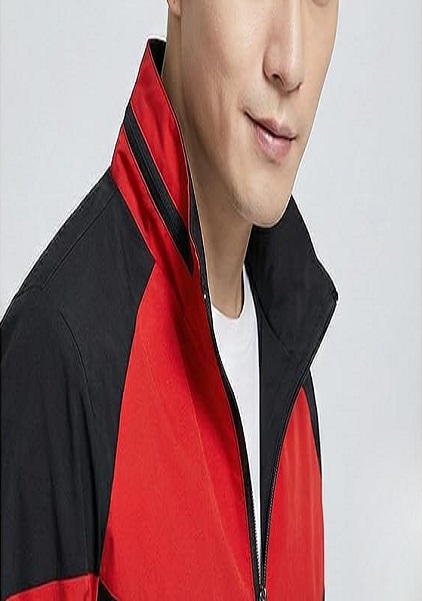 MensRegular Fit Jacket Secure Zipper Pocket And Ulter Light Protection
