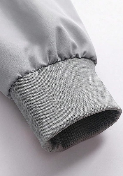 Casual Wear Mens Regular Fit Jacket For Men Full Sleeve And Light Grey Color