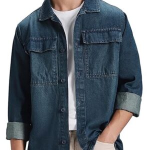 Mens 100% Cotton Regular Fit Jacket