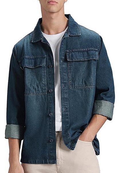Mens 100% Cotton Regular Fit Jacket