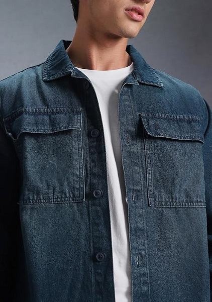 Mens 100% Cotton Regular Fit Jacket